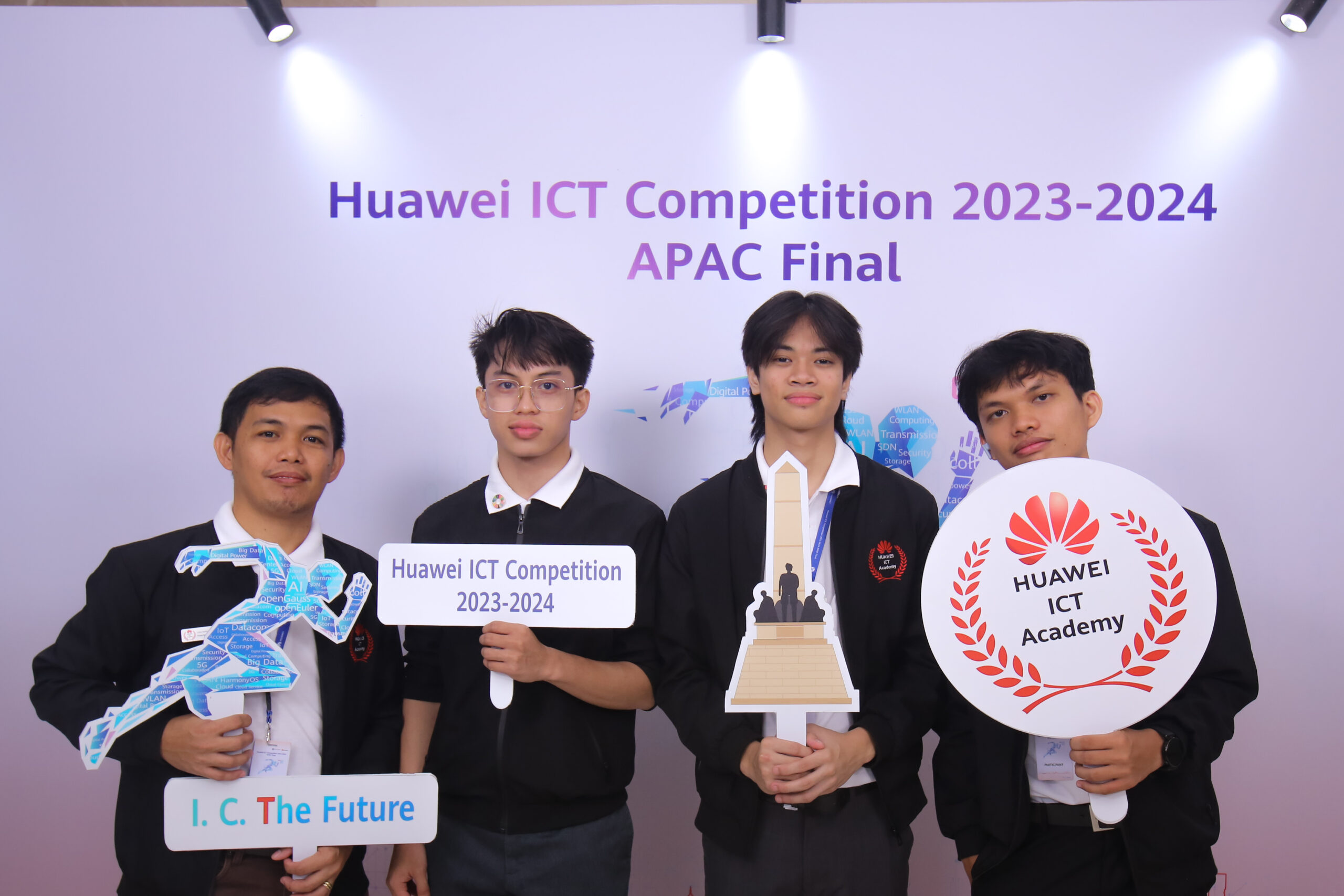 CIT University's College of Computer Studies students were recognized as Asia Pacific Champions in Huawei ICT Competition
