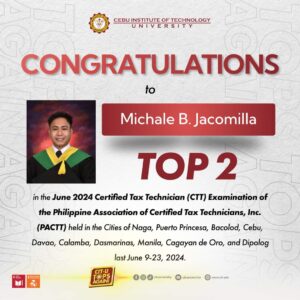 CIT University's lineup of achievement and activities