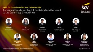 BS Accountancy Students Landed Among Top 10 Finalists in Young Tax Practitioner of the Year