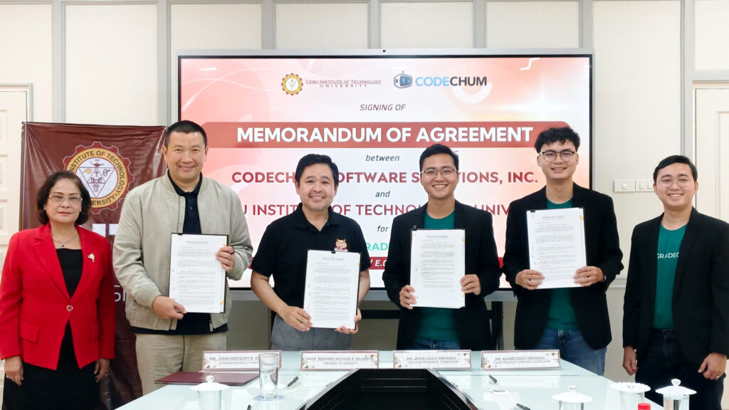 CIT University Leads Again in Innovation with CodeChum and GradeChum Partnership