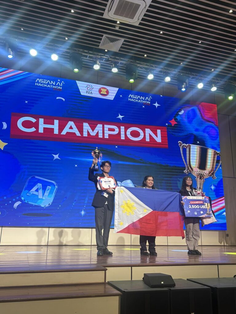 CIT-U Shane-nanigans, first ASEAN AI Hackathon champion