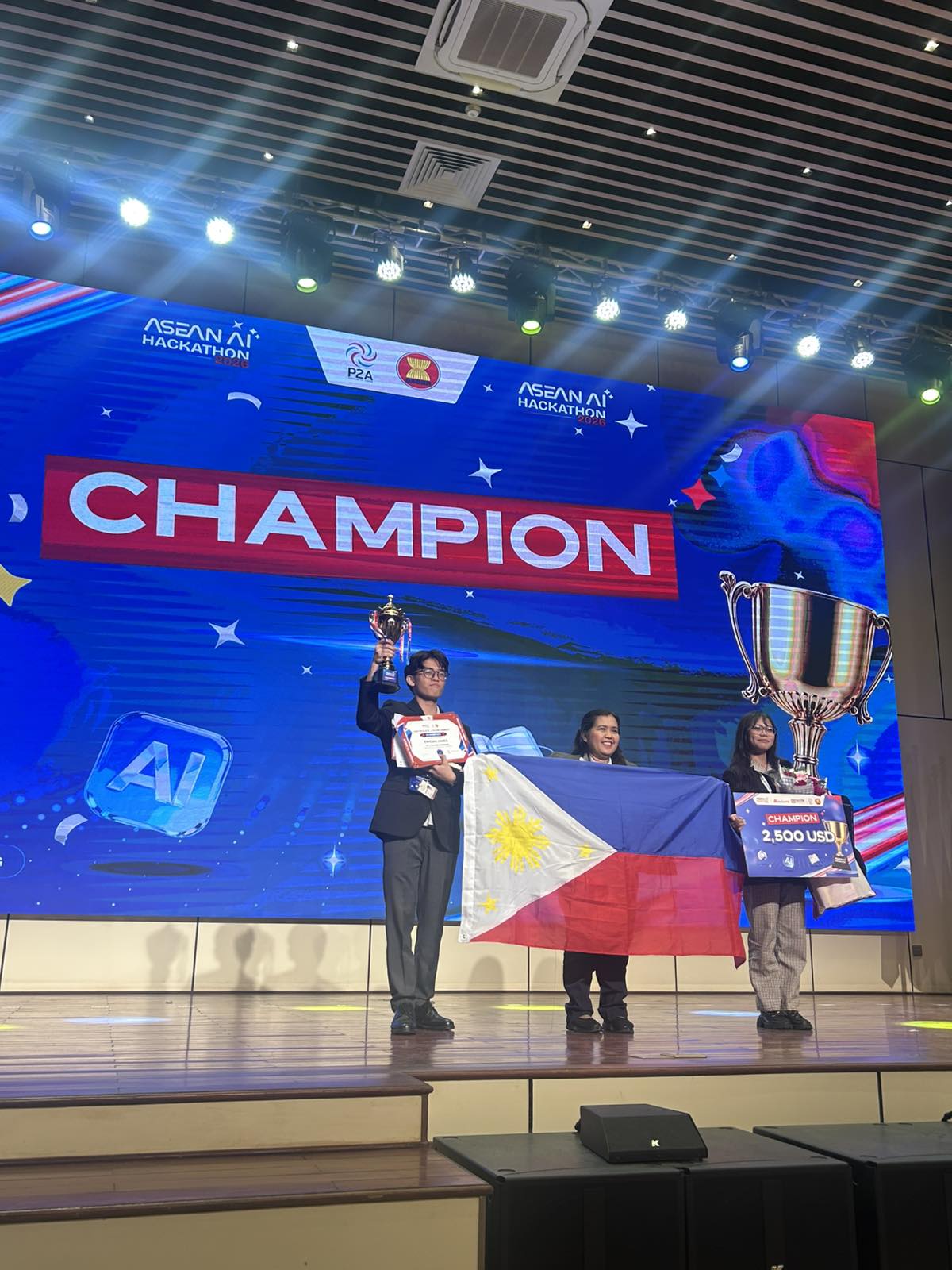 CIT-U Shane-nanigans, first ASEAN AI Hackathon champion