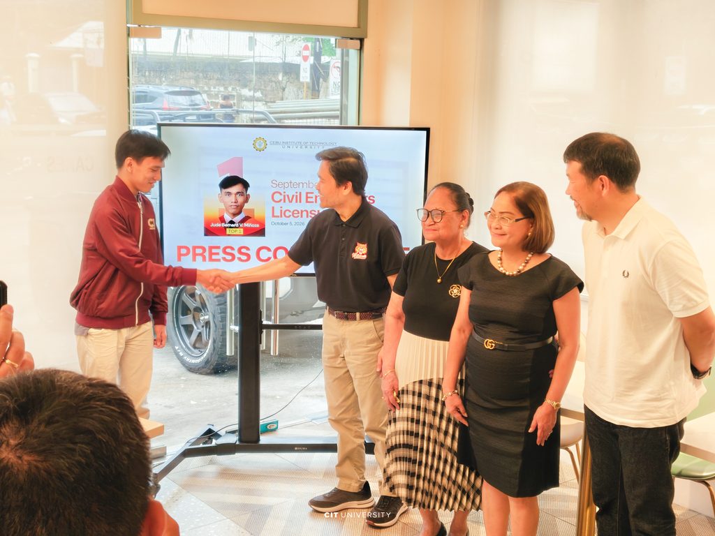 CIT University’s Jude Bernard Miñoza Tops September 2026 Civil Engineers Licensure Examination